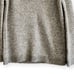 NWT Theory Gray Slouchy V Neck Textured Sweater, Size M