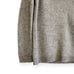 NWT Theory Gray Slouchy V Neck Textured Sweater, Size M