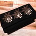 Hand Embroidered Suede Clutch Purse