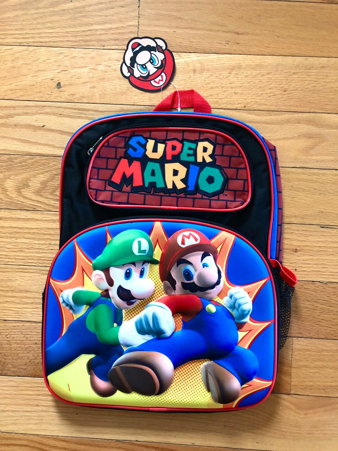 3D mario backpack(only one)