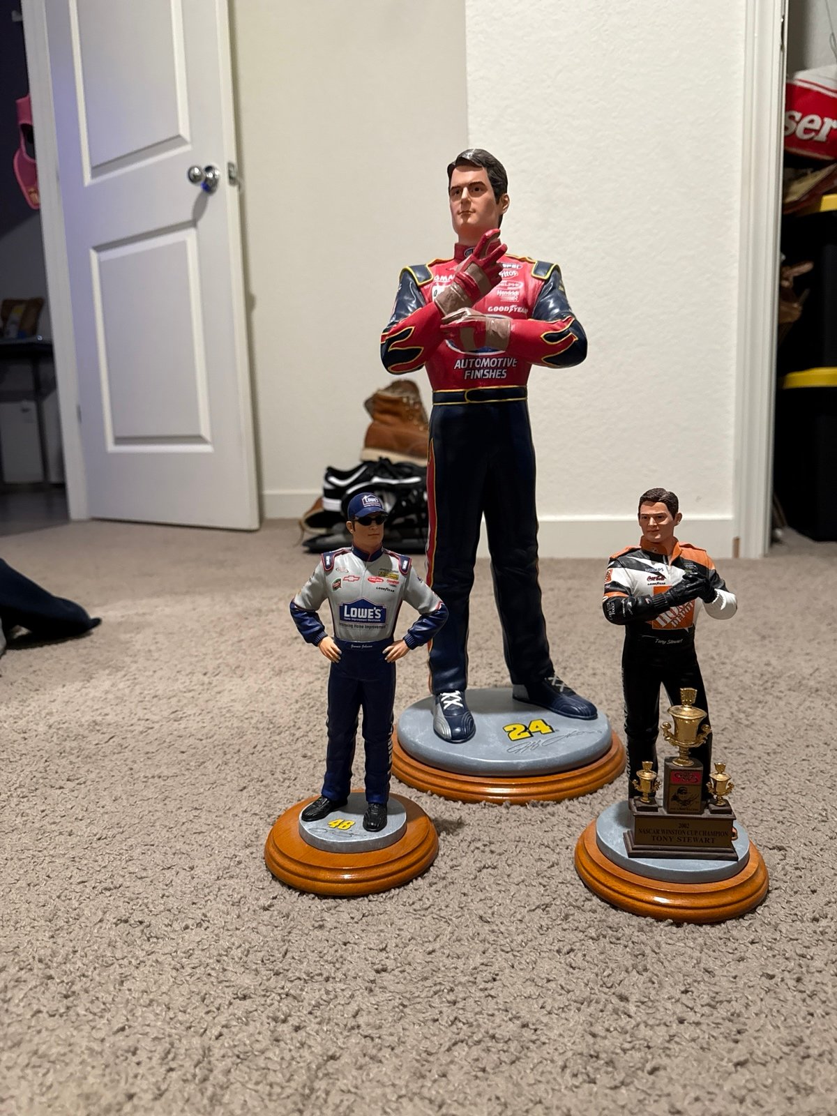 NASCAR figurines