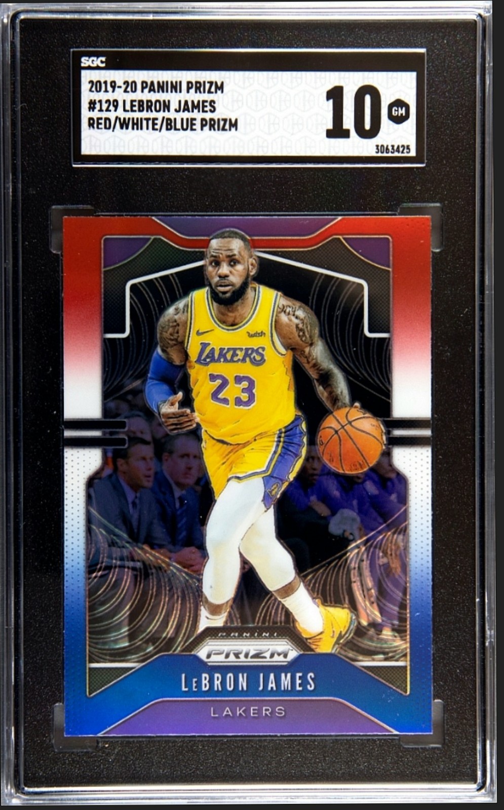 その他 Prizm Lebron James Red White Blue LeBron James [Red White Blue] #130 Prices | 2024 Panini