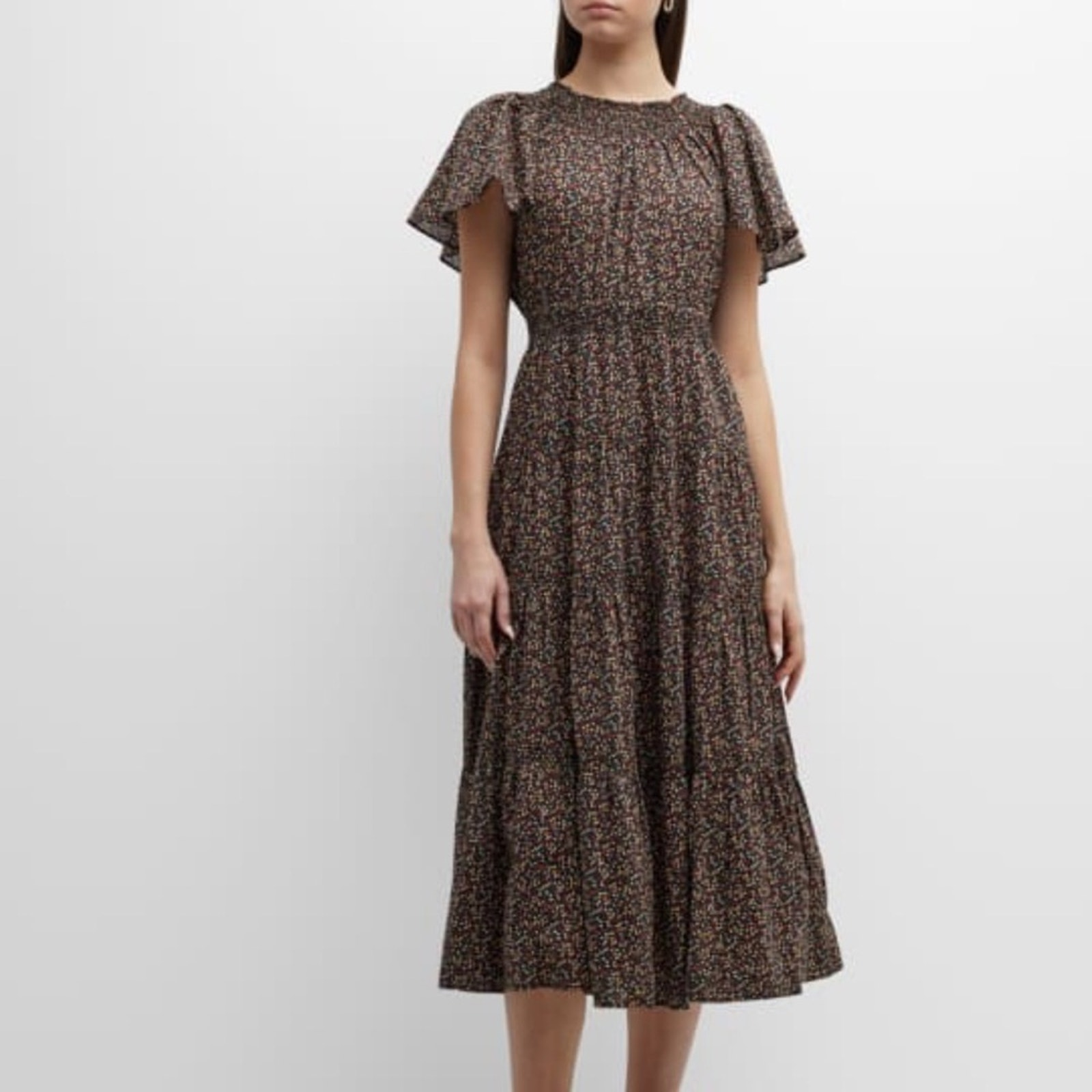 The Great The Creek Dress - Size 0 - Dark Navy Wildflower