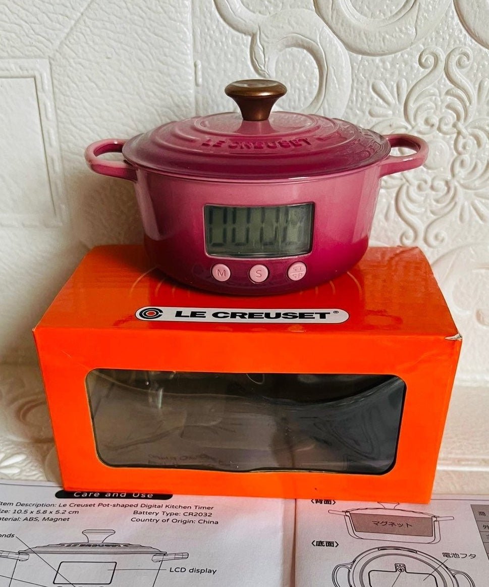 Le Creuset Berry Magnet Timer