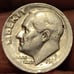 LOT OF 4 DIMES, ERRORS,1( 3 CENT) AU,