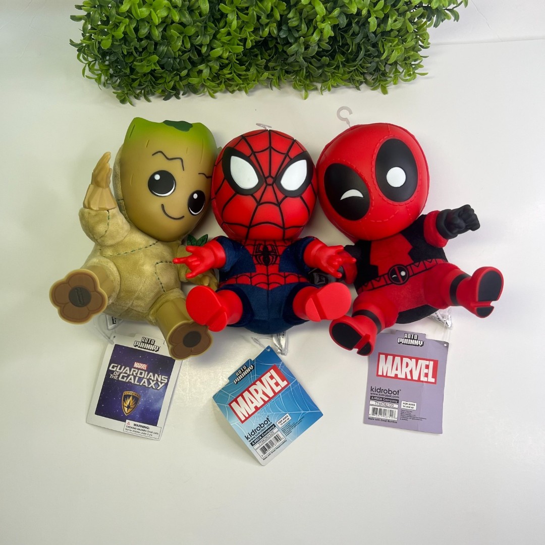 Marvel Universe Guardians of the Galaxy Plush Roto Phunny by Kidrobot NEW