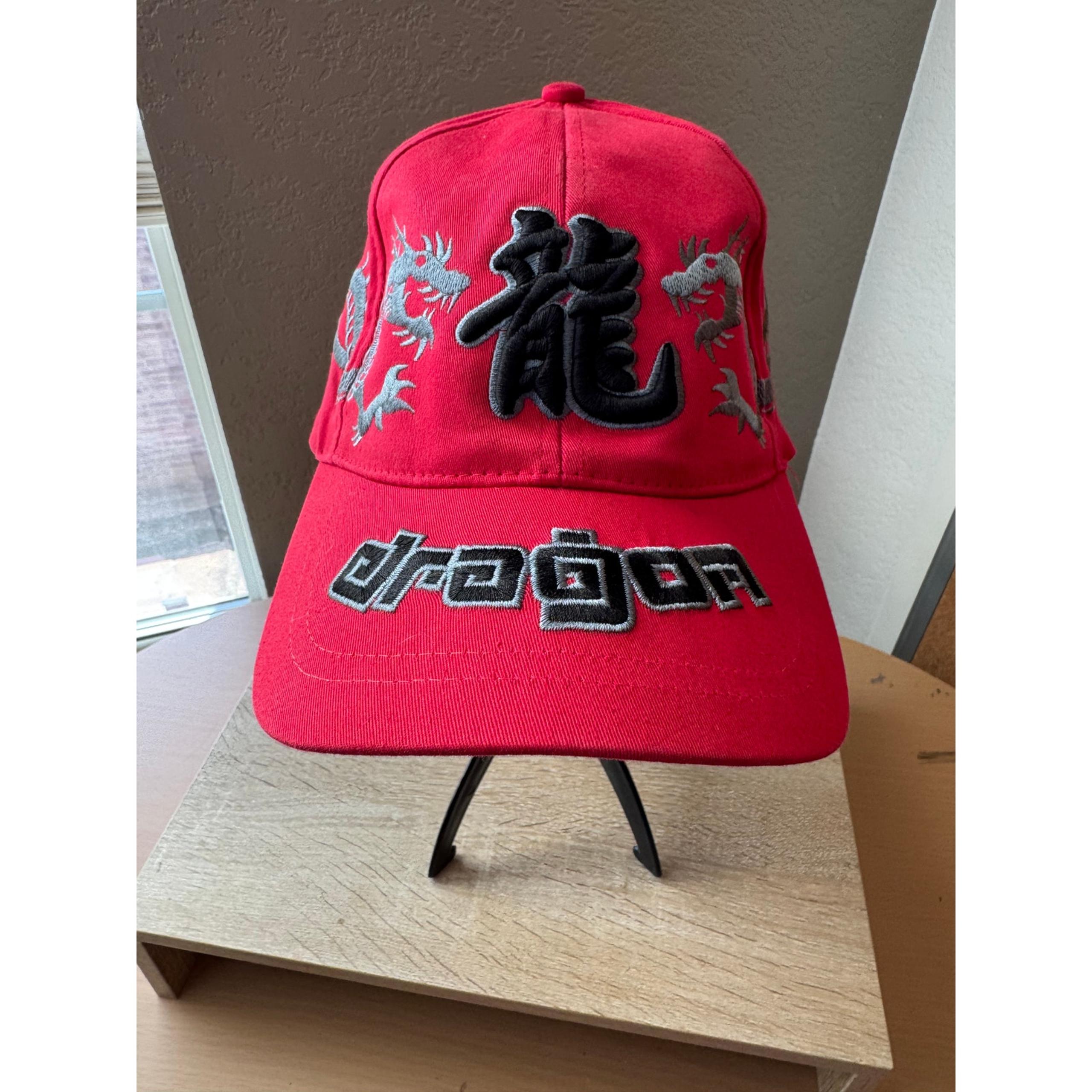 Red Dragon Embroidered Ballcap