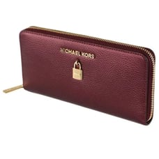 NWOT Michael Kors Giftables Adele Zip Around Continental Leather Wallet-…