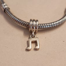 EUC Pandora Musical Note Charm, Silver