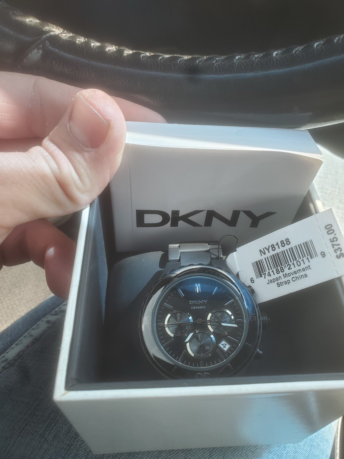 DKNY Ceramic Watch for men