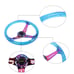 JDM Nismo Universal 6-Hole 350mm Deep Dish Blue Crystal Bubble Steering Wheel