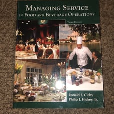 Managing Service in food and beverage operations