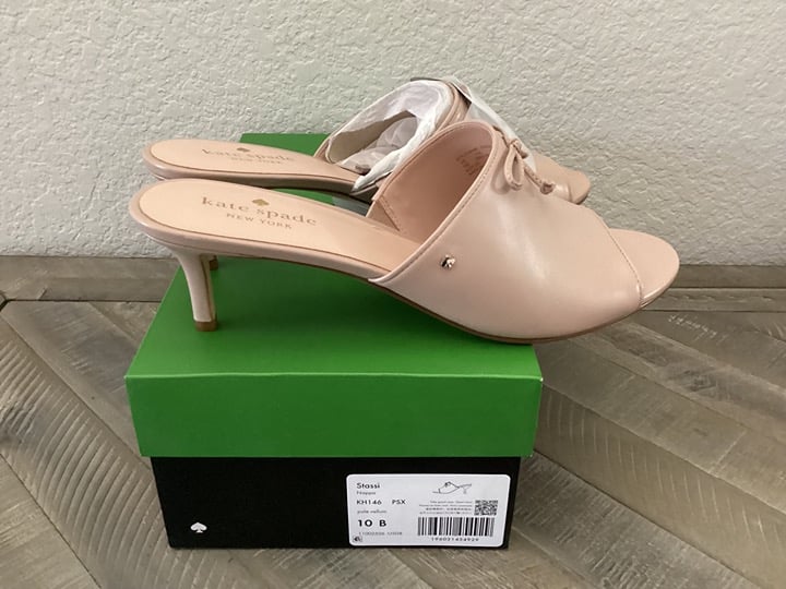 NWT Kate Spade New York stassi bow mule (Women) 10M