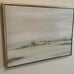 Hand Embellished Canvas Artwork Serene Landscape Champagne Wood Frame 350.00