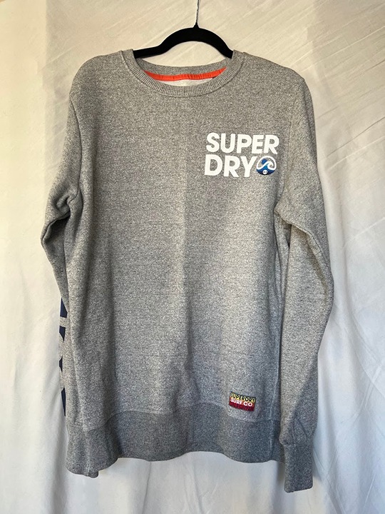 SuperDry Surf Co. Crew Sweatshirt Size L NWOT