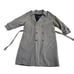 Vintage Pierre Cardin Suede Trench Coast sz 44R