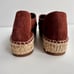 ✨ALEXANDER WANG Devon Front Zip Suede Espadrille Loafers Size 37