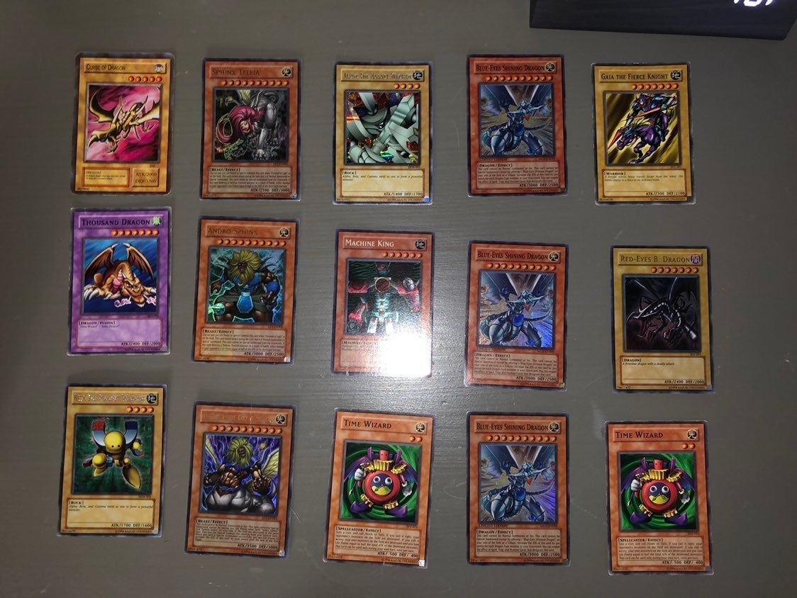 Yu-Gi-Oh cards Open to counteroffers