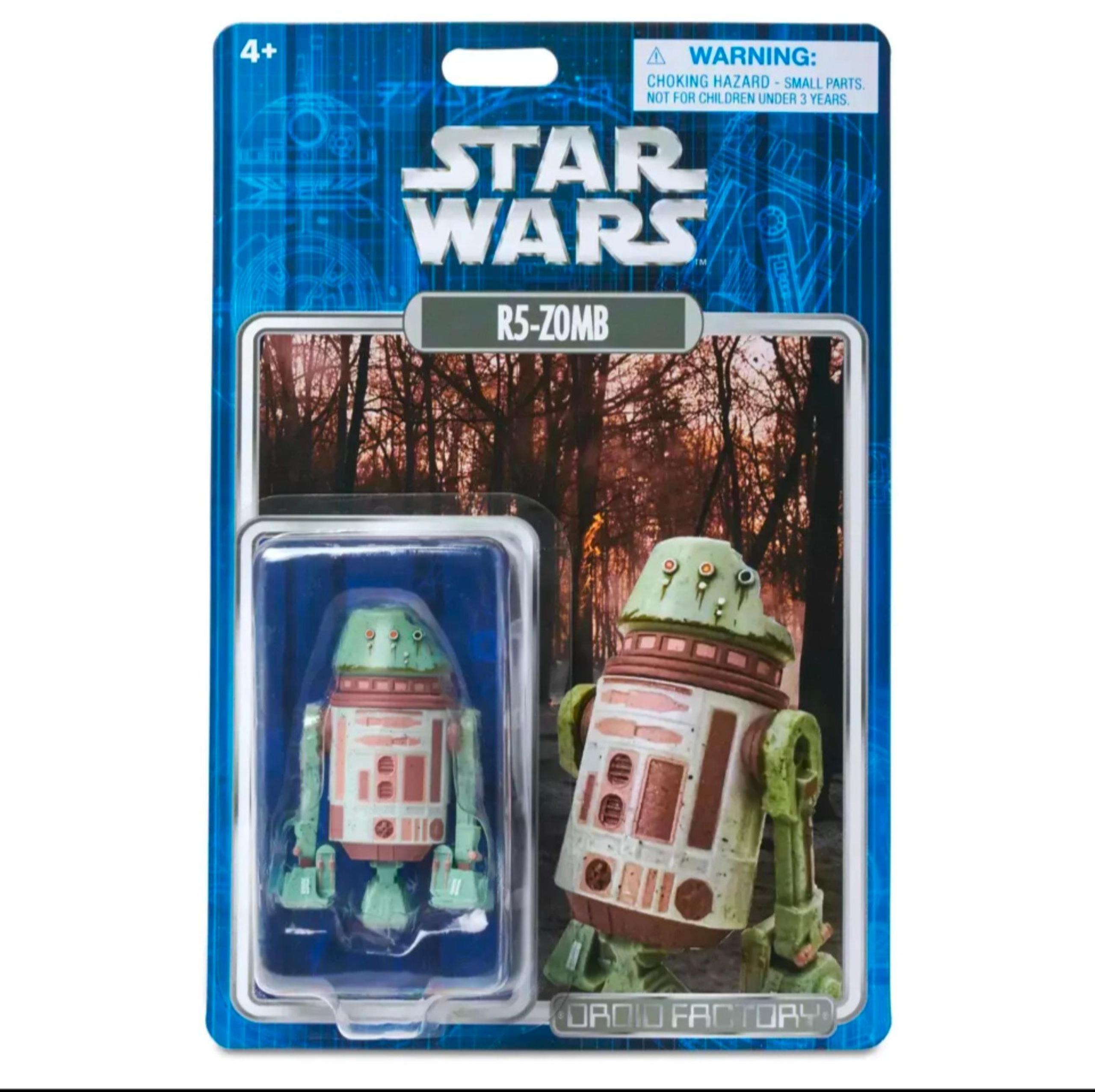 Disney Parks 2024 Star Wars R5-ZOMB Halloween Zombie Droid Factory Figure