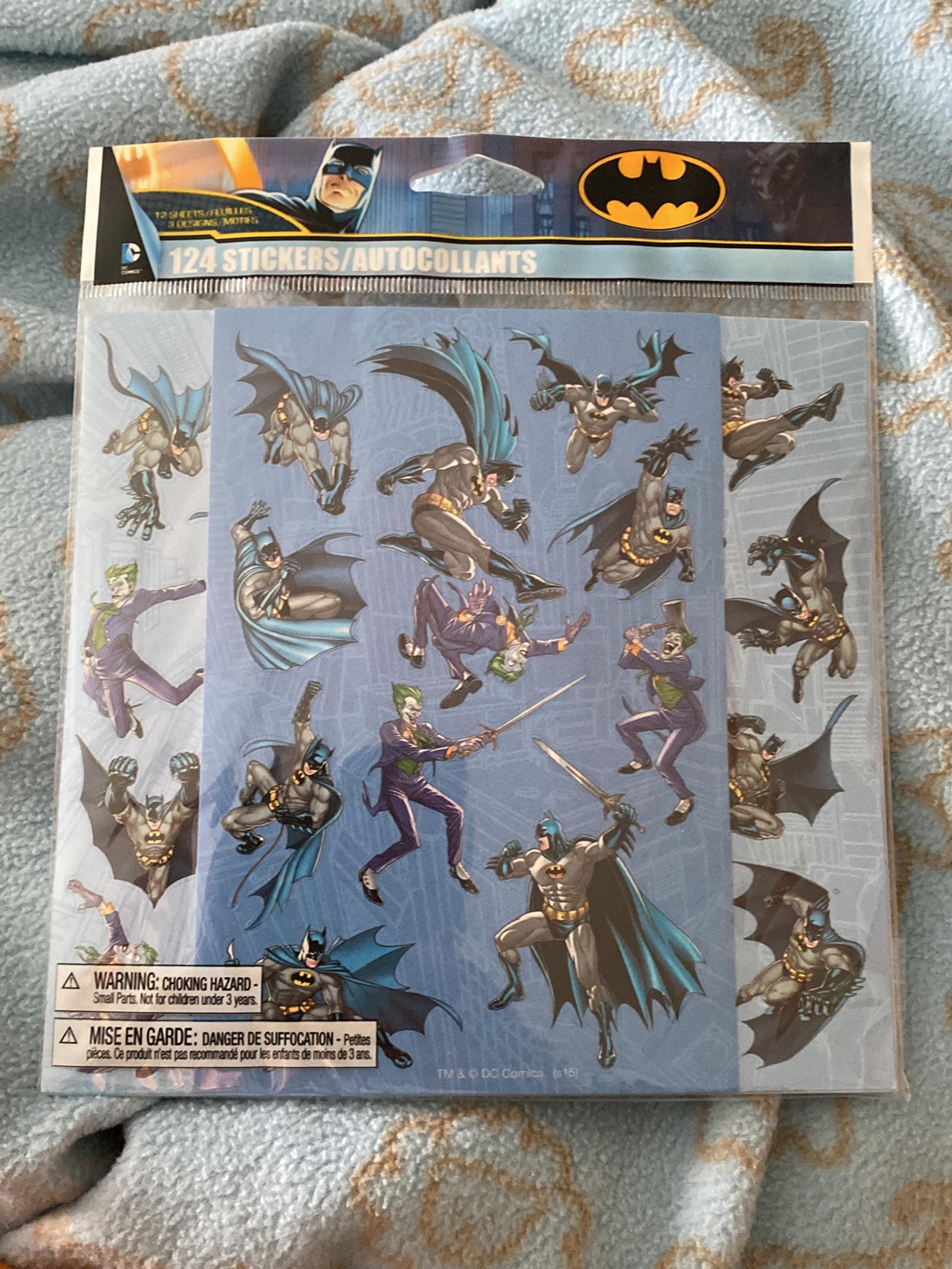 NIP DC Comics Batman Sticker Pack