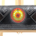 Native American Handmade Leather Clutch Wallet Purse Trifold Beaded
