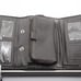 Native American Handmade Leather Clutch Wallet Purse Trifold Beaded