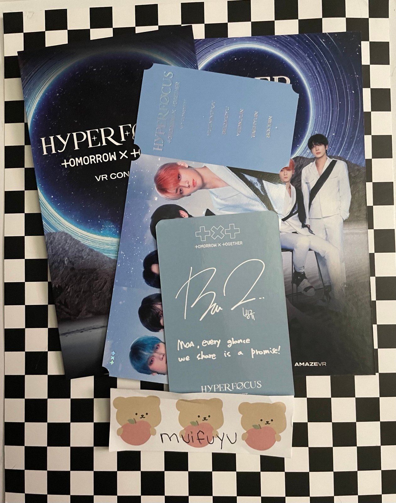 txt beomgyu hyperfocus vr concert sugar rush ride type 1