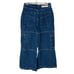 The Ragged Priest Jeans Cargo Super Sweeper Wide Leg Blue White Women's Size 30