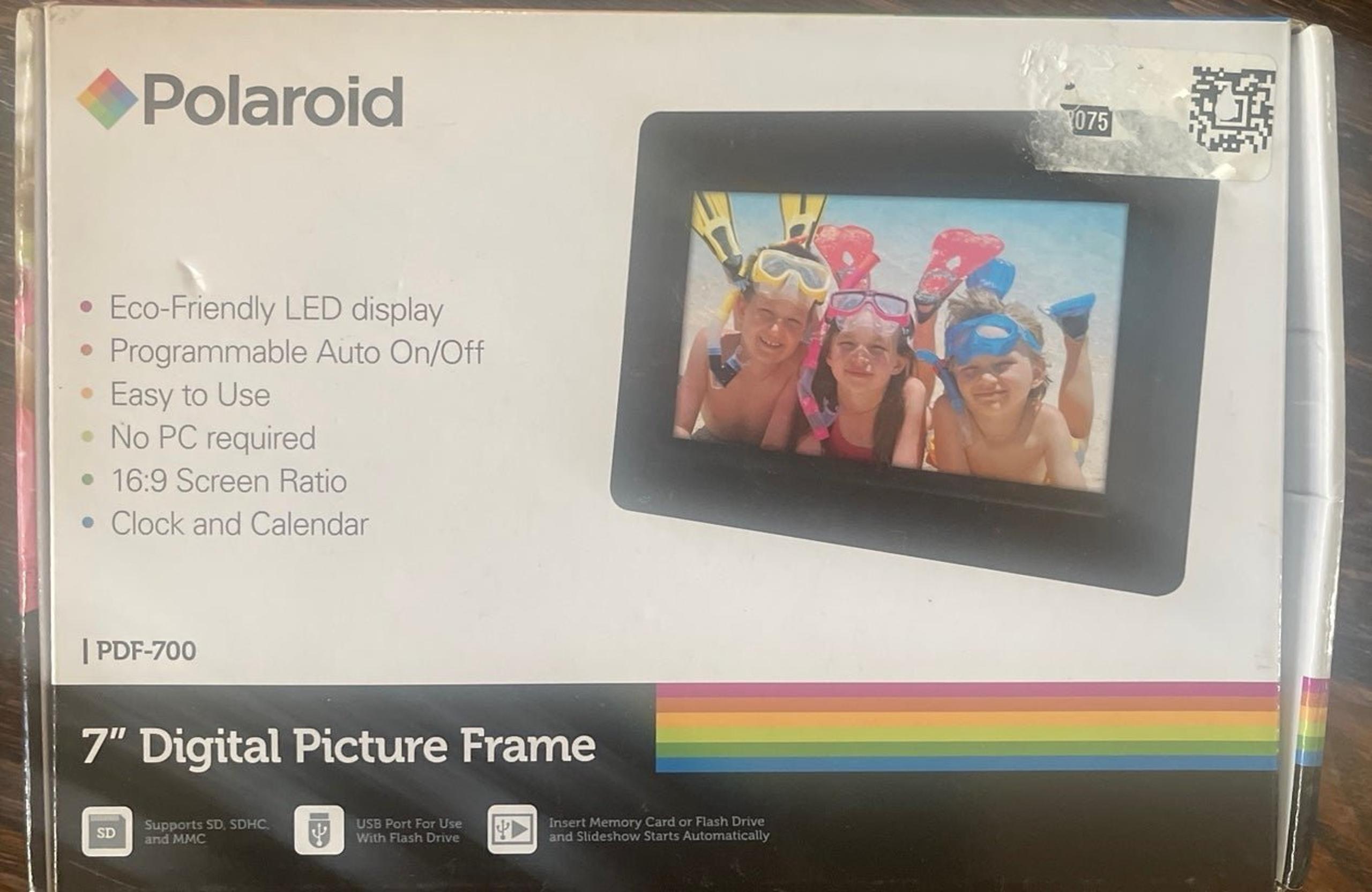 Polaroid 7” Digital Picture Frame
