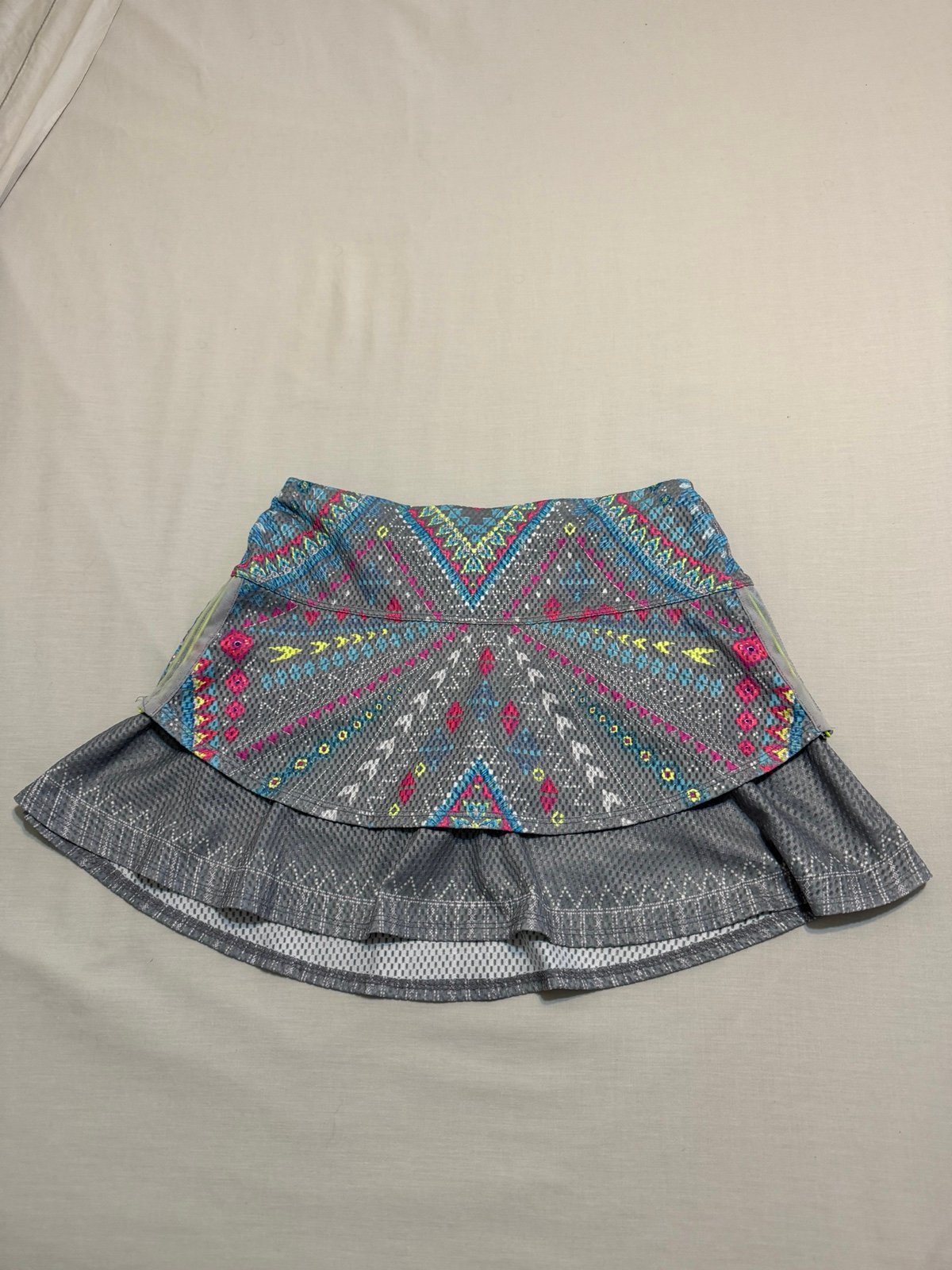 Lucky in Love Gray Golf Skort Size XS