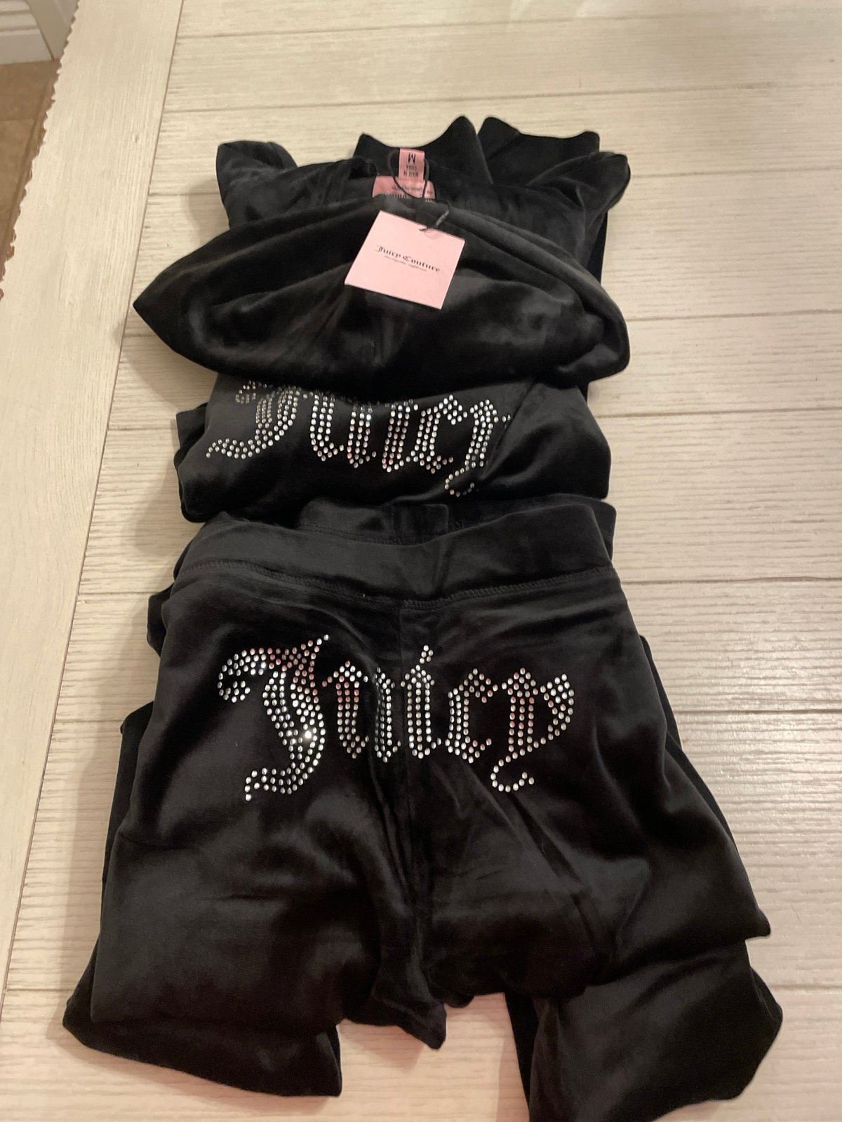Juicy Couture black tracksuit