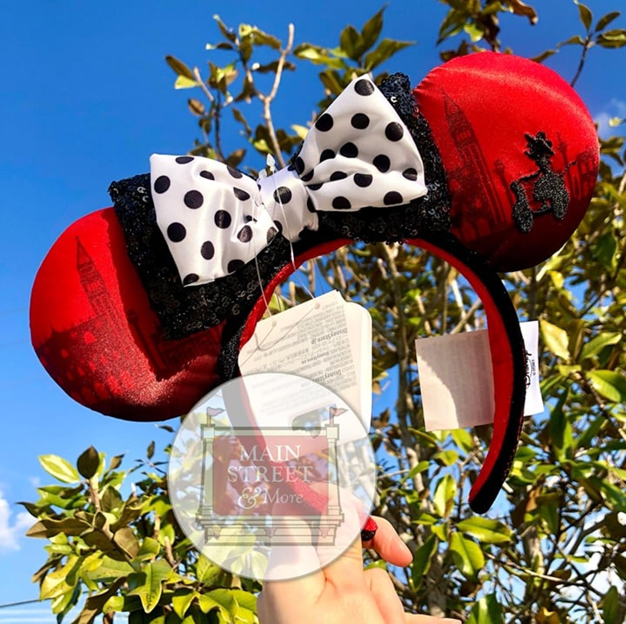 Disney Parks Ciao Bella EPCOT Italy Showcase Minnie Mouse Ears Headband - NEW