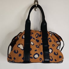 3.1 Phillip Lim Brown and Black Leopard Print Tote Bag