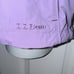 LL Bean Size L Lilac Hooded Light Weight Windbreaker Rain Jacket‎