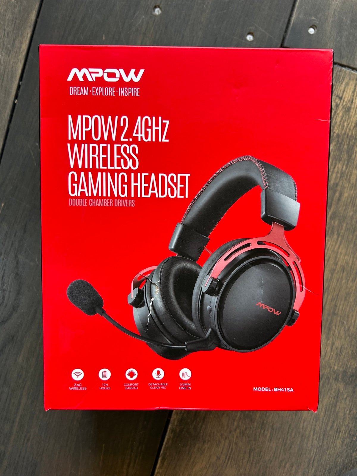 New wireless gaming headset