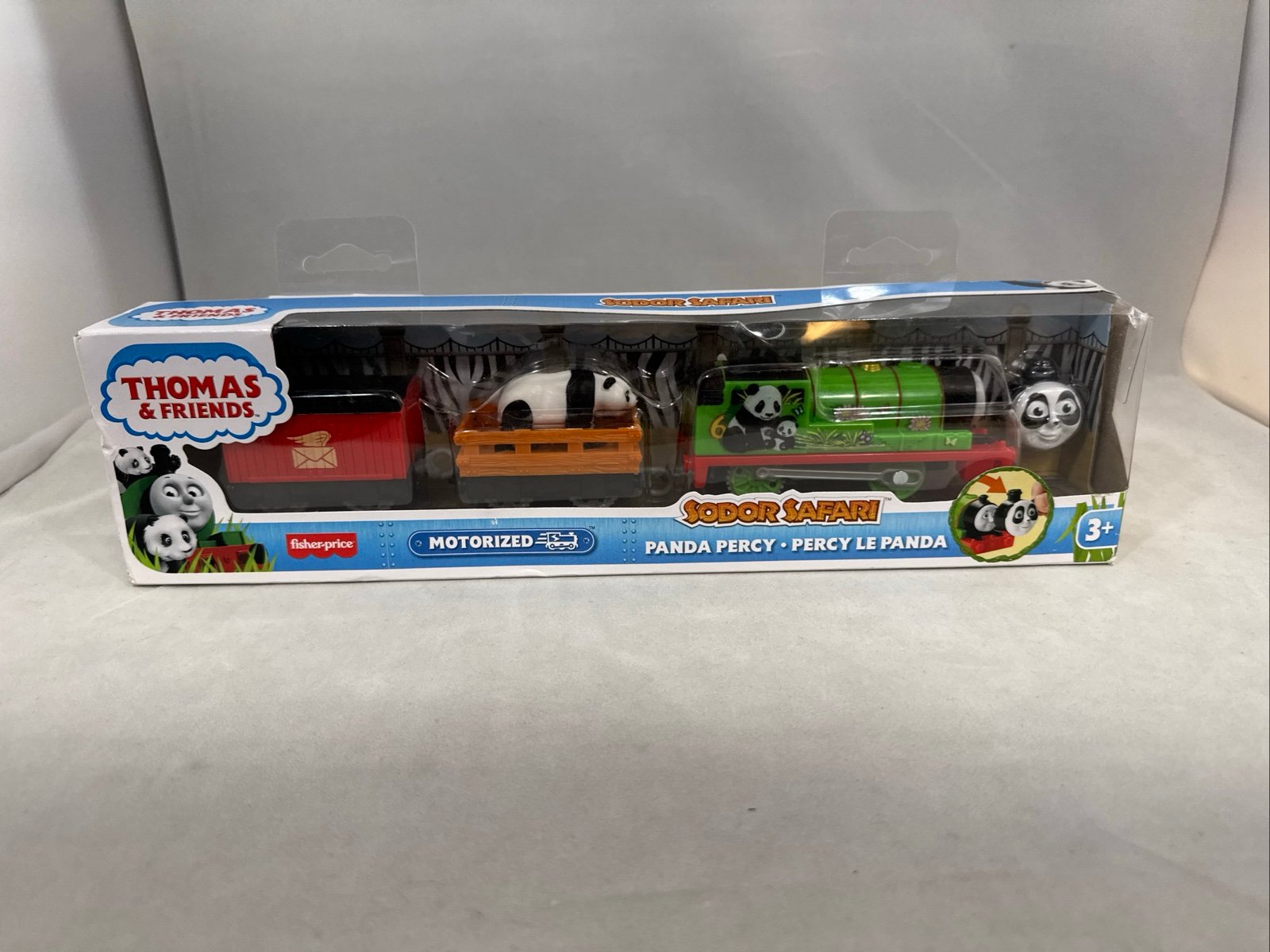 Thomas the train sodor safari panda Percy