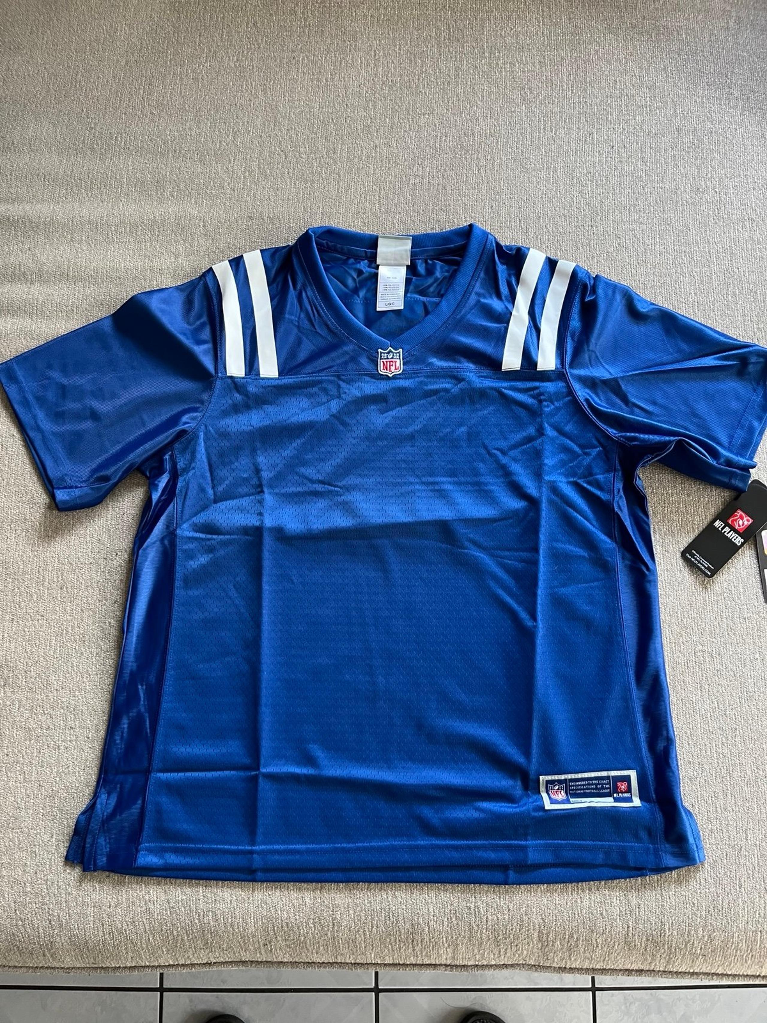 Indianapolis Colts Pro Line NFL Women's Team Jersey Blank New NWT Size L