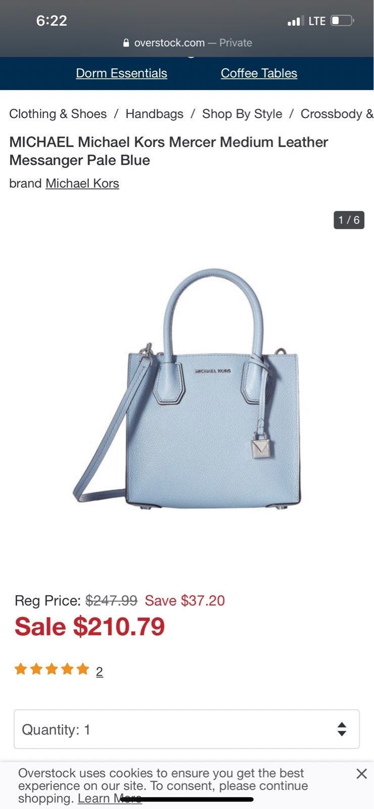 MICHAEL Michael Kors Mercer Medium Leath
