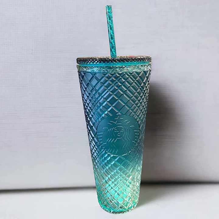 Venti Starbucks Cold Cup - Blue Gradient Jewel Cup Spring Release 2023