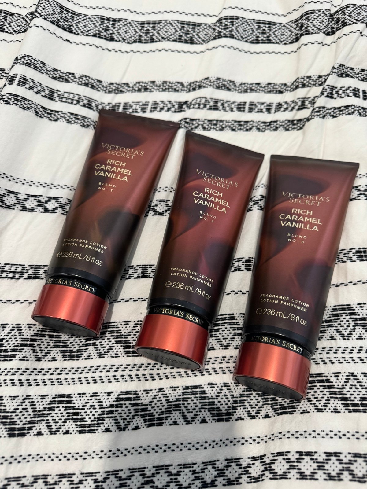 Victoria Secret- rich caramel vanilla fragrance lotion