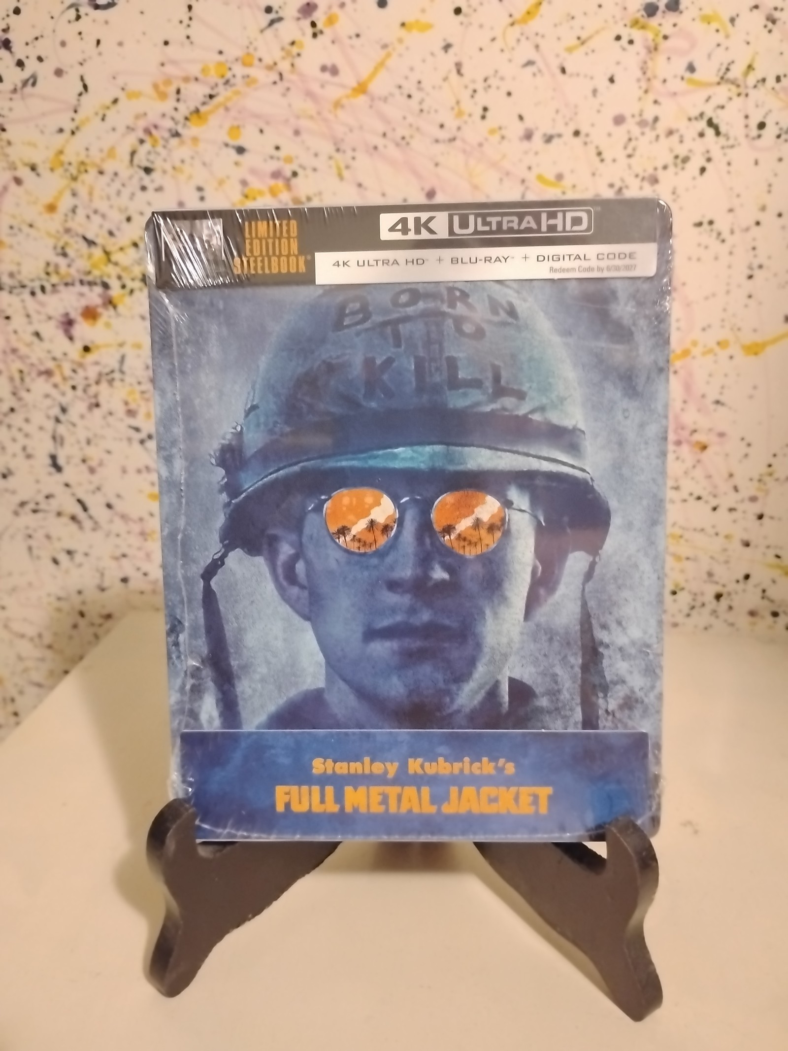 FULL METAL JACKET 4K Ultra HD STEELBOOK Movie New!