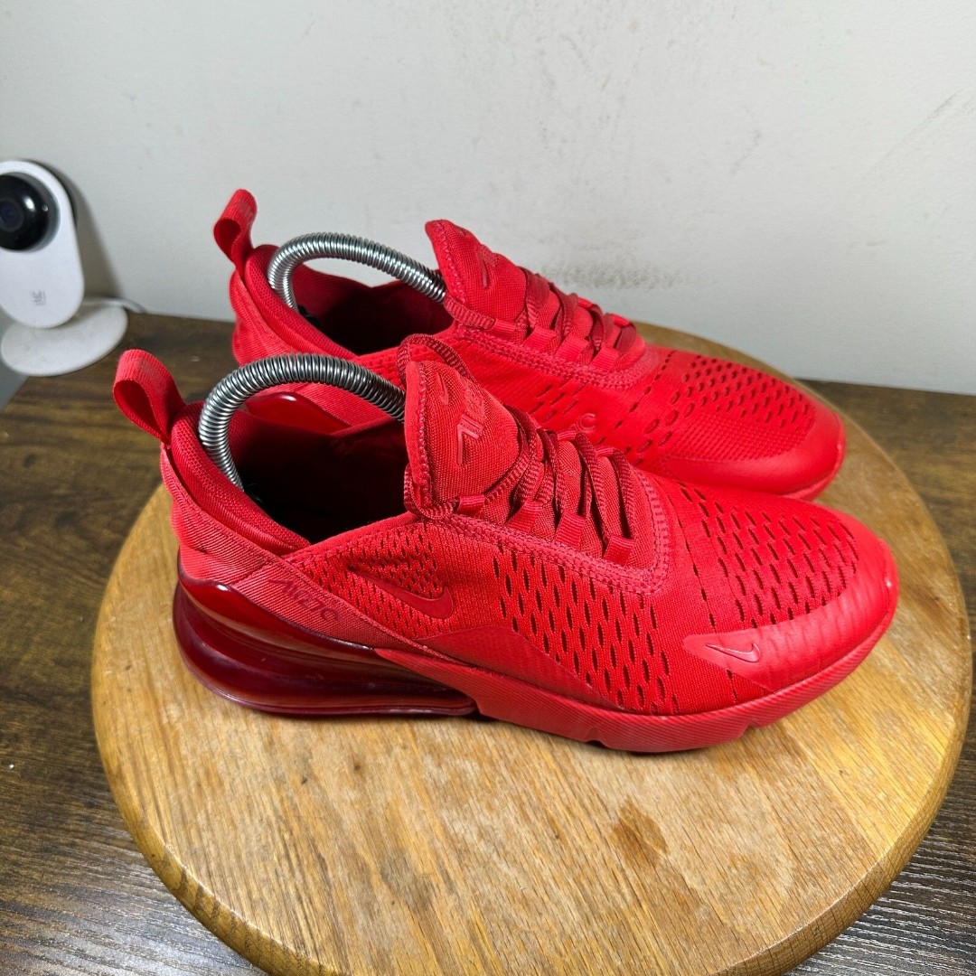 Nike Air Max 270 Women's Size 8 Varsity Red Shoe Sneakers CW6987-600