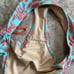 Milly Cabana Swimwear Womens 2 Piece Bikini Coral Print Size m Top, L bottom