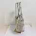 Coach F19664 Gallery Optic Silver Signature Metallic Tote Handbag