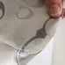 Coach F19664 Gallery Optic Silver Signature Metallic Tote Handbag