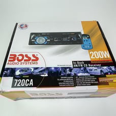 Boss 720CA Audio Systems In Dash AM FM CD Receiver 220W 4 Channel W Remote
