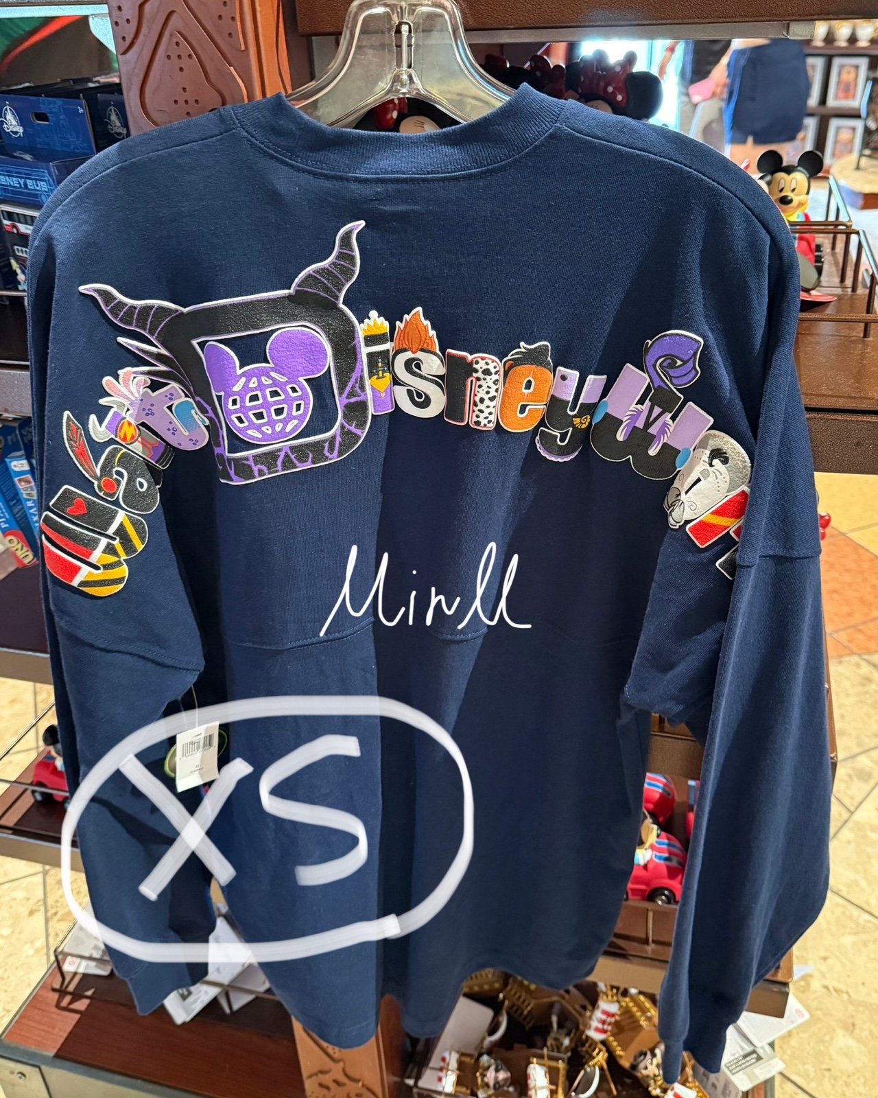 ディズニー　WDW ハロウィン　スピリットジャージ　XSサイズ Disney】ミッキー＆フレンズ ハロウィン スピリットジャージー
