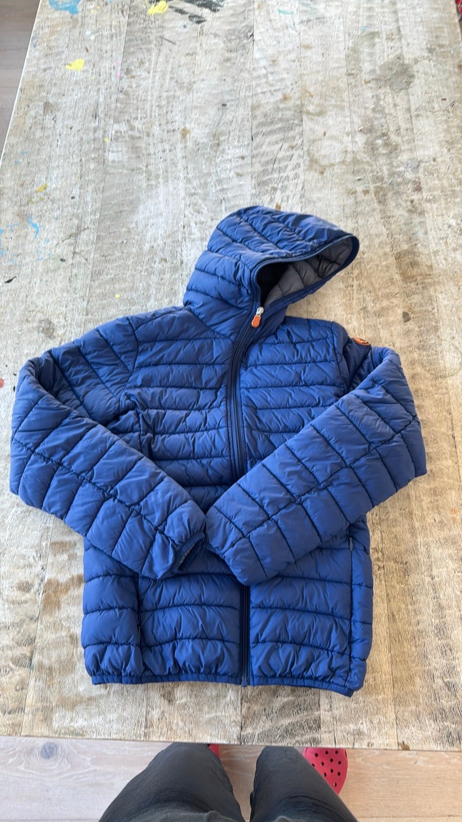 Boys save the duck puffer jacket size 14