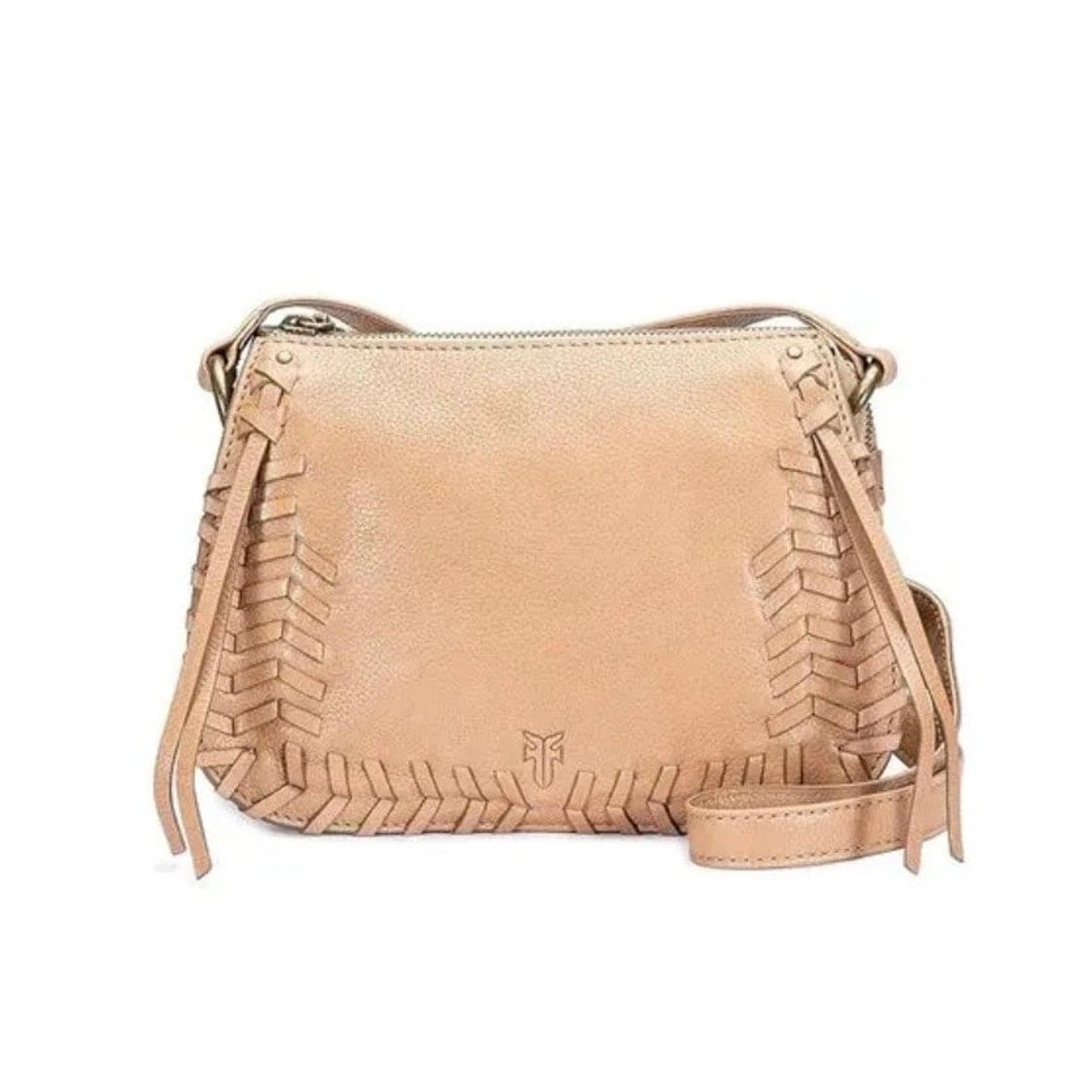 Frye Meadows Mini Crossbody Leather Bag Brown NWOT