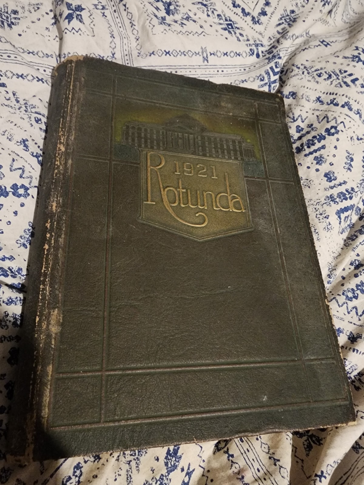 1921 southern methodist university the rotunda yearbook
